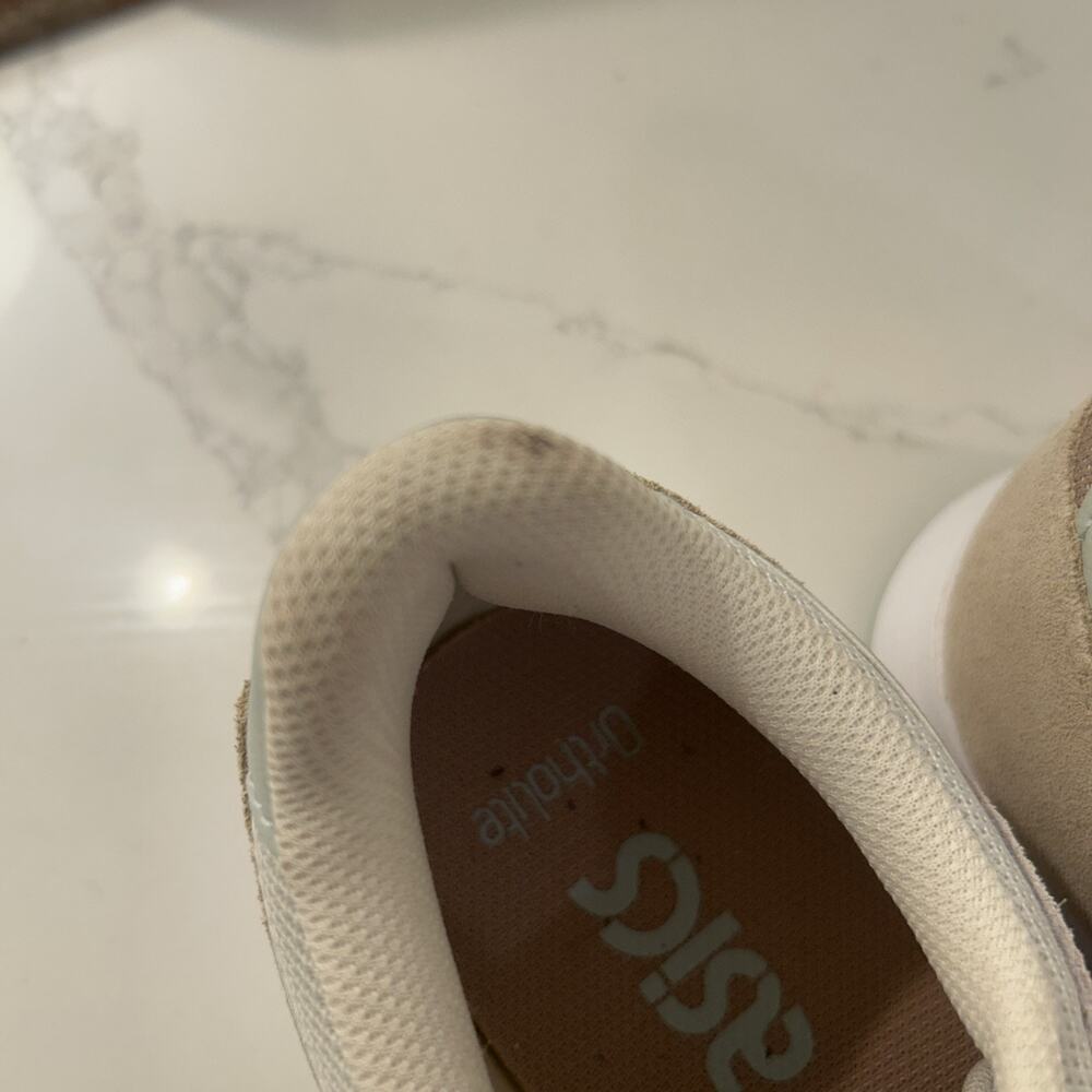 NEW ASICS LYTE CLASSIC Sportstyle Shoes 1202A306 Birch Dusty Steppe Womens Sz 11 - Picture 14 of 14
